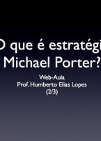 O que é estratégia, Michael Porter? – 2/3