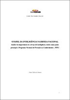 O Papel da Inteligência na Defesa Nacional