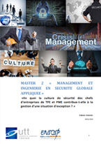 Management en sécurité Globale Appliquée