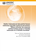 Atelier International des Points Focaux Nationaux de Lutte Contre le Terrorisme