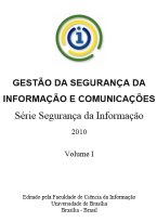 Gestão da Segurança da Informação e Comunicações